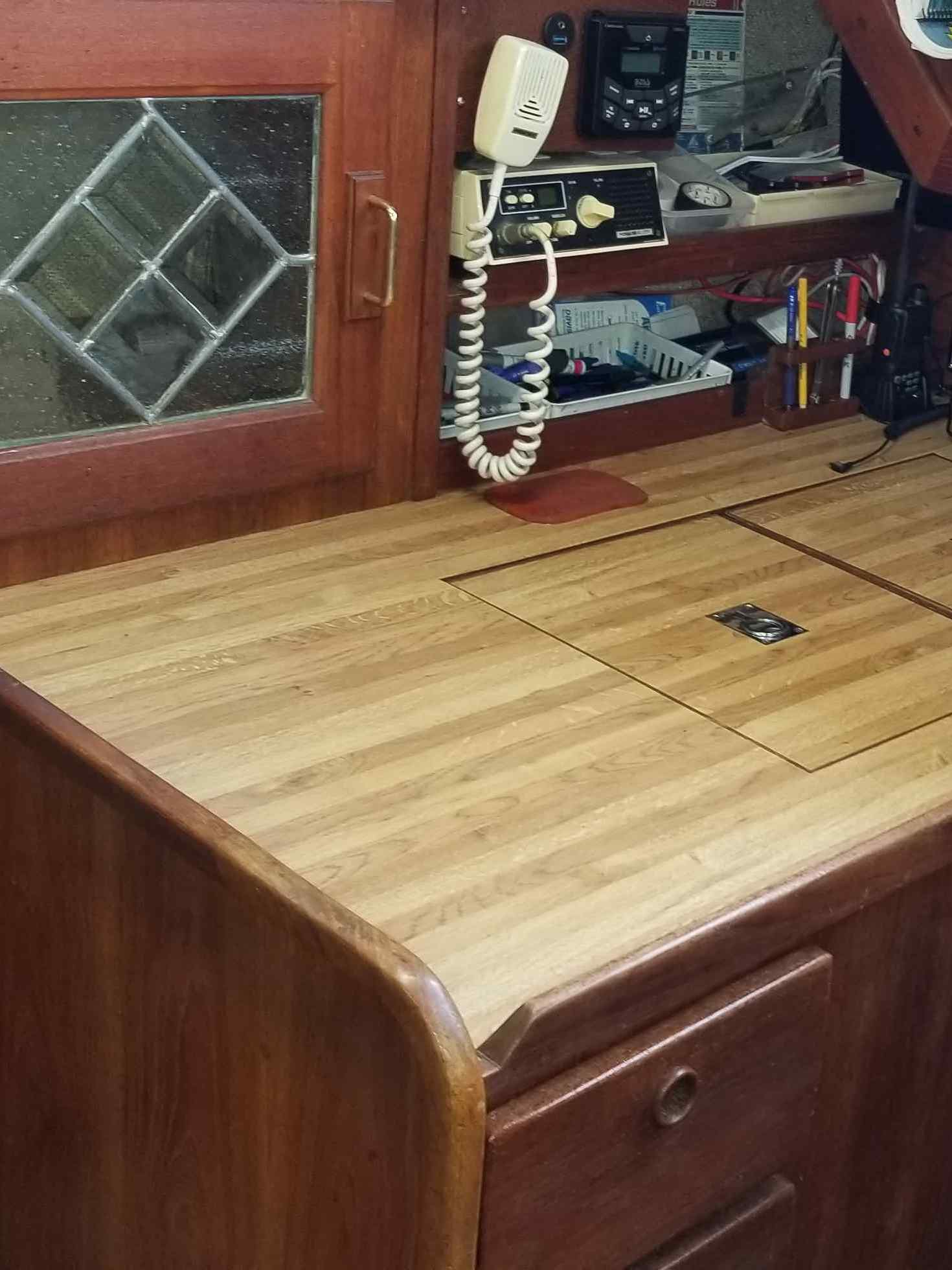 Refrig &amp; galley work area